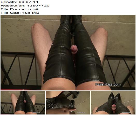 Fetish Liza  Casadei boot fucking slave part 2  Hot Femdom preview