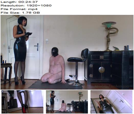 Absolute Femdom  Latex Cuckoldress Make You Pay  Human Ashtray preview