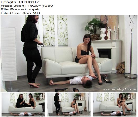 Couching Club Slaves crushed under their combined weight Crushing preview