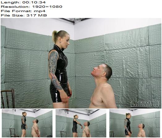 Cruel Punishments  Severe Femdom  Red marks on his face  Mistress Anette  Face Slapping preview