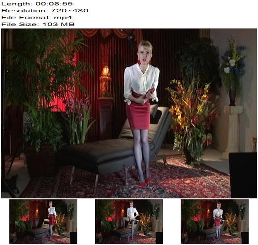 Mistress Karin  Suprise 1 virtual training  Instructions preview