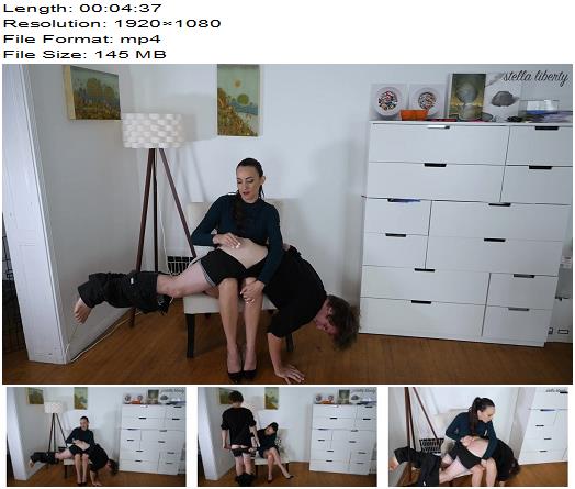 Stella Liberty  Grounded Again OTK Spanking  Elis  Hot Femdom preview