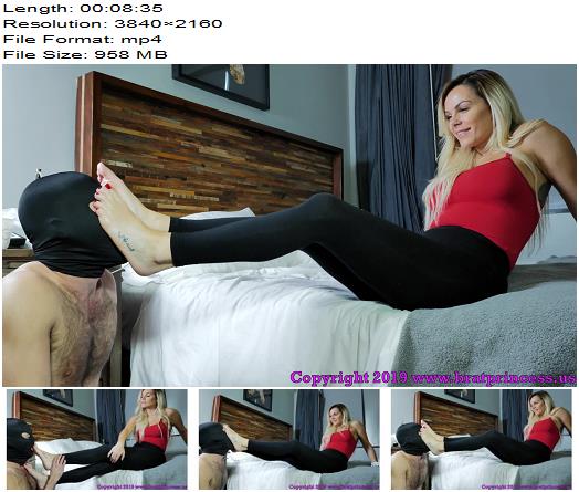 Brat Princess 2  Becky  Stinky Post Workout Foot Worship 4K  Hot Femdom preview
