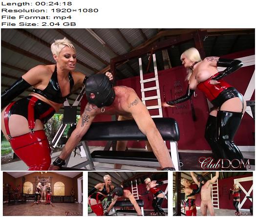 ClubDom  Slave 032s Day In The Dungeon Full Movie  Dahlia Rain Domina Helena  Hot Femdom preview