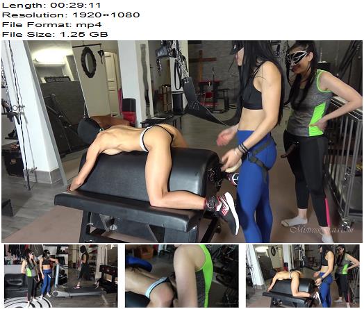 Mistress Gaia  Fitness Femdoms  Pegging preview
