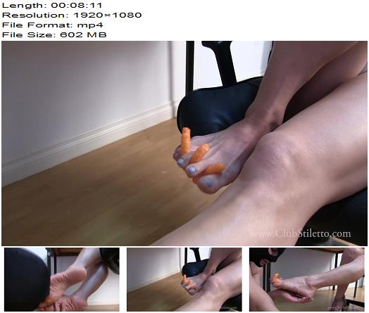 ClubStiletto  Lunch For Office Bitch 1080 HD  Miss Jasmine  Foot Worship preview