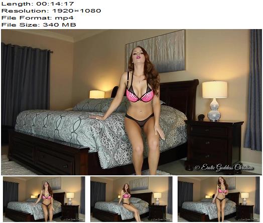 Goddess Christina  Stroke It All Away preview