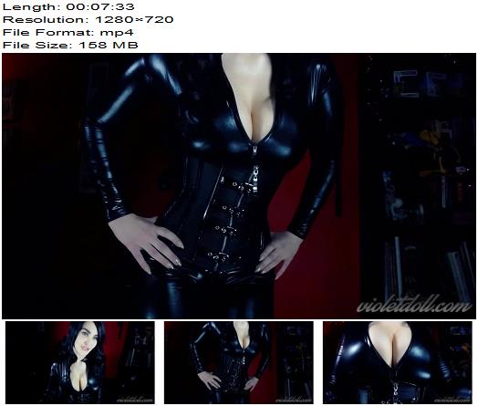 Violet Doll  Catsuit Body Worship  Mesmerize preview
