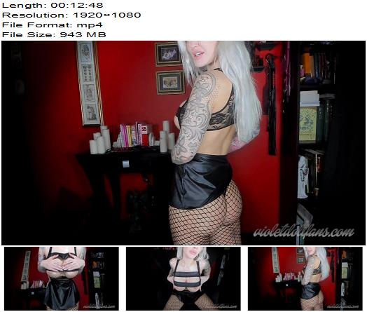 Violet Doll  Stroke Schedule  Assworship preview