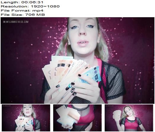 Goddess Isabel  Bratty and Greedy  Findom preview