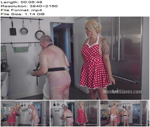 Men Are Slaves  Bella Bathory  Wilbur The Maid Part 1 4K  Humiliation preview
