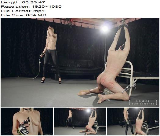 Cruel Punishments  Severe Femdom  Anettes Powerful Session 1080 HD  Caning preview