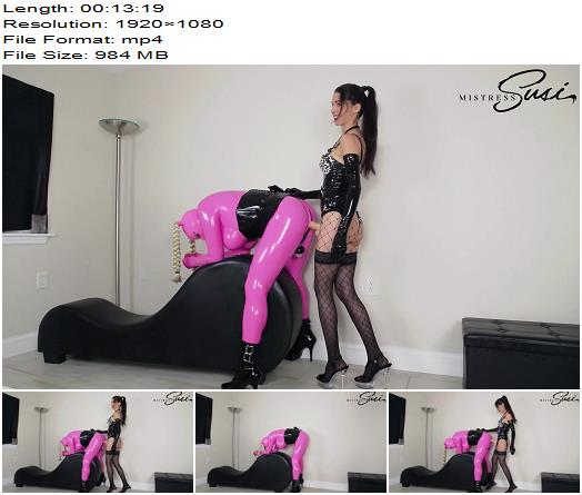  Mistress Susi s Fetish Clips  The Fucked pink Rubberdoll Webcamshow  preview