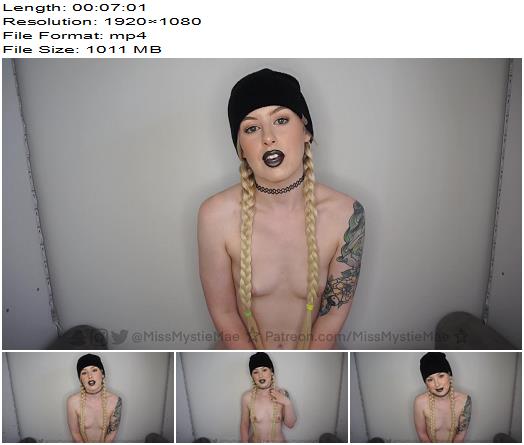 Mystie Mae  Goth Girl JOI preview