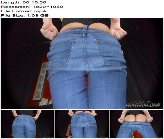 Worship Violet Doll JOI in Jeans preview