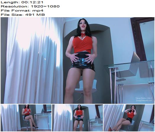 Young Goddess Kim  Pantyhose JOI to the Beat  Orgasm Control preview