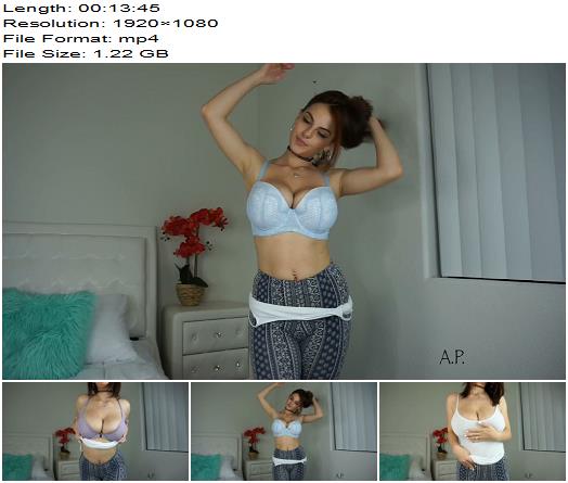 Miss Alexa Pearl  Trying on Bras and Lactating For You  Instructions preview