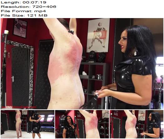 Mistress Ezada Sinn  Hot rubber flogging  preview