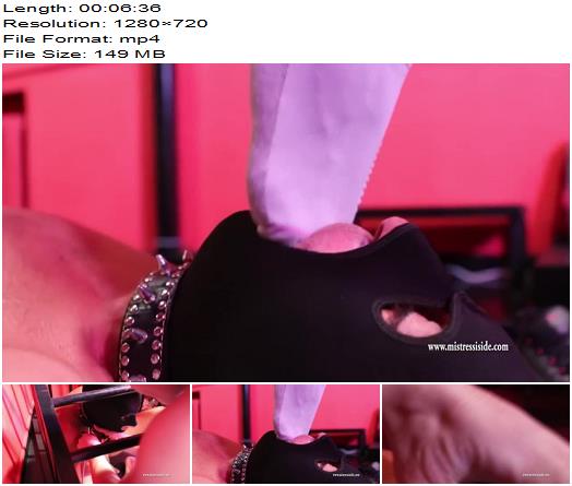 Mistress Iside  Foot Gagging With Sweaty Feet  Foot Worship preview