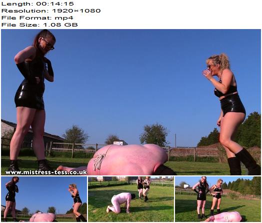 Mistress Tess  Rematch of 1966  Germany vs England ball game  Ballbusting preview