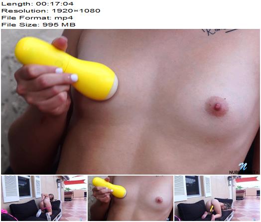 Nubiles  Petite Porch Play  Anna Mae  Teasing preview