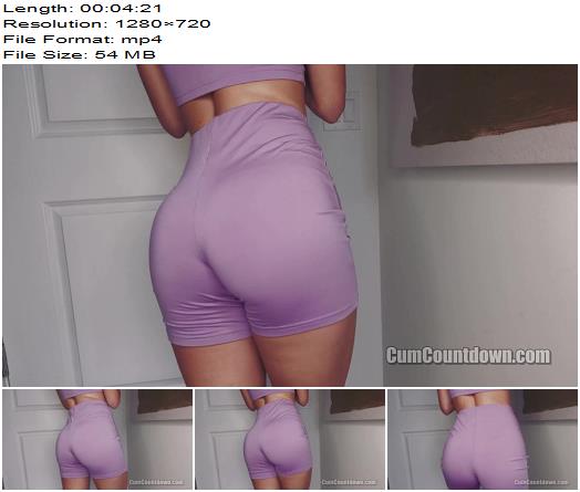 Cum Countdown  Would You Like To See This Beautiful Ass  Findom preview