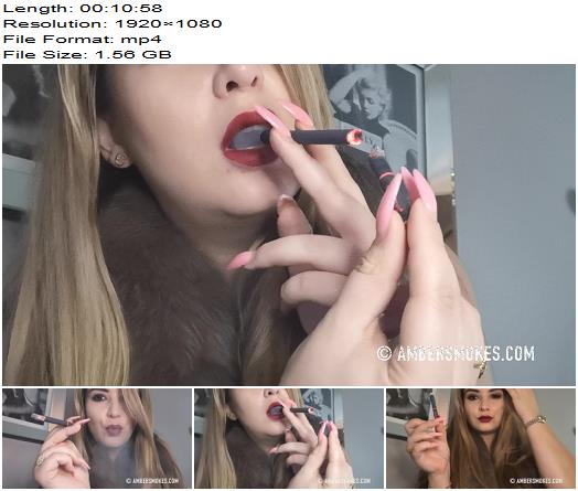 Black Cigarette Smoking Porn - Goddess Amber â€“ Black Cigarettes â€“ Fetish â€“ Smoke, Femdom â€“ Female  Domination Club