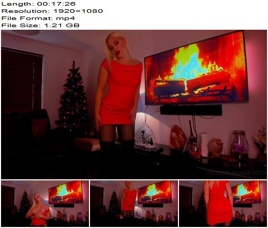 Goddess Blonde Kitty  Drain Your Drink Then Your Bank  New Year preview