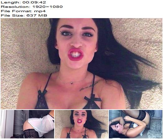 Goddess Danielle  Princess helps you eat it  Humiliation preview