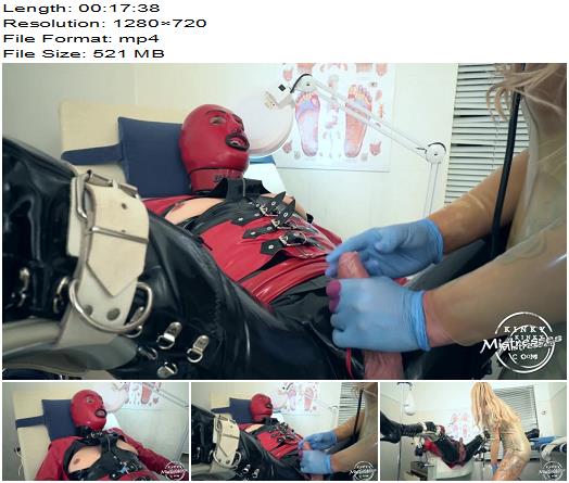 KinkyMistresses  Kinky Rubber Fun In The White Room  Calea Toxic  Medical Fetish preview