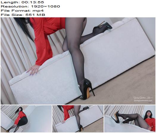 Young Goddess Kim  Pantyhose Privilege  Chastity preview