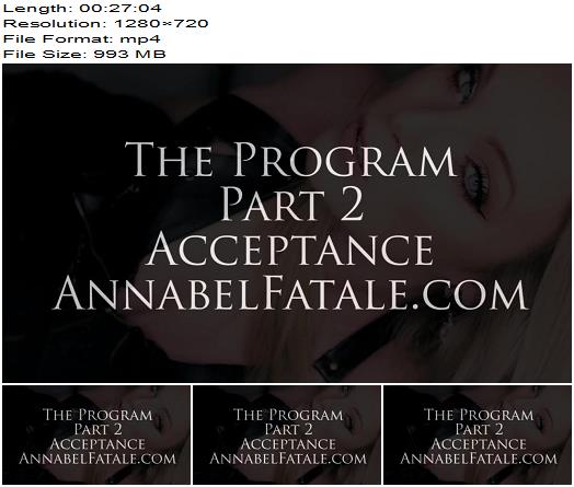 Annabel Fatale  The Program Part 2  Acceptance  Mesmerize preview