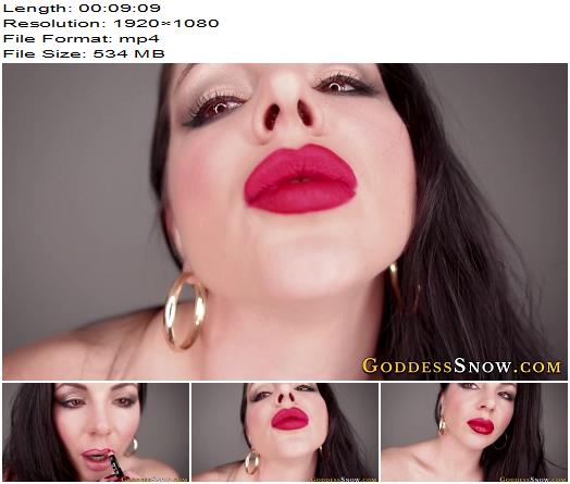 Goddess Alexandra Snow  Big Red Lips  Fetish preview
