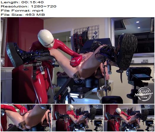 KinkyMistresses  Fetish Narzisse  Used And Milked By The Red Rubber Lady  Female Domination preview