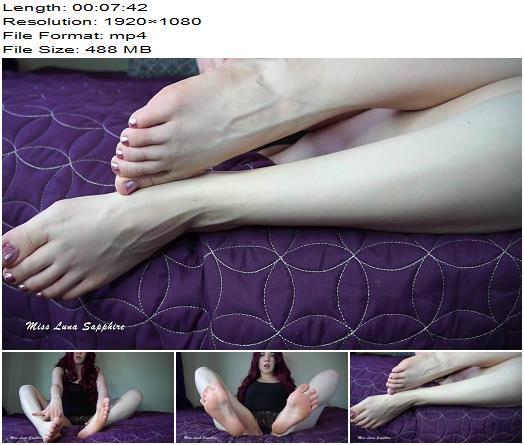 Luna Sapphire  Pretty Little Feet Make You Cum  Instructions preview