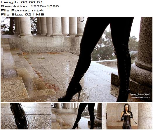 Young Goddess Kim  YGK Temple slave  Boot Worship preview