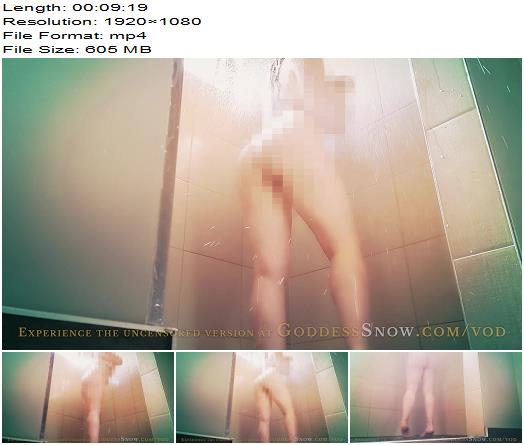 Goddess Alexandra Snow  Shower With Me Censored preview
