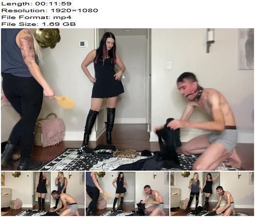 Lady Lila Stern  Domestic Servitude  Sorceress Bebe and Rubber Camille  Female Domination preview