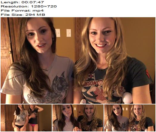 Twins Brooke and VikkiFetish Tease  Goddess Brooke Mistress Victoria  Pity Jerk  Small Penis Humiliation preview