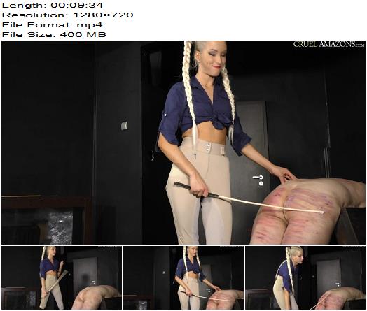 Cruel Mistresses  Steady strokes  Mistress Ariel  Caning preview
