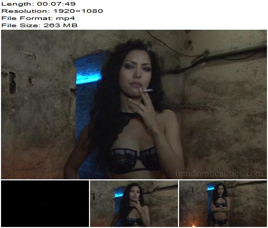 Femdombeauties  Goddess Zenobia  I Make You Addict 3  Smoking preview