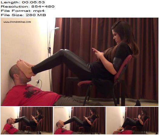 Kitty  Foot Smother And Human Footstool  Foot Domination preview