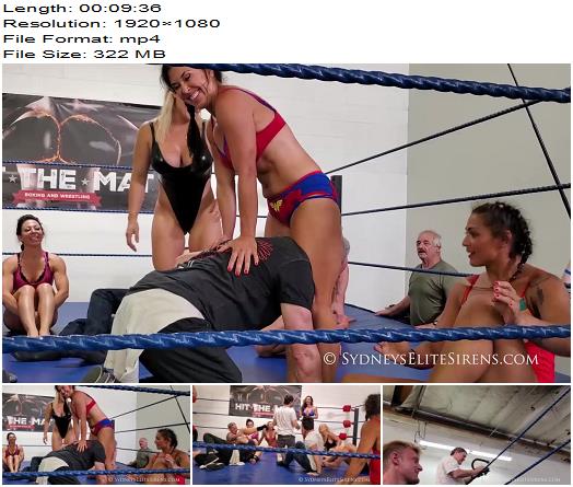 Sydneys Elite Sirens  Session Girls Live Event Scissor Circle  Mixed Wrestling preview
