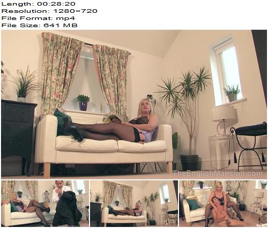 The English Mansion  Lady Nina Birch  Downtrodden Husband  Complete Movie  Female Domination preview