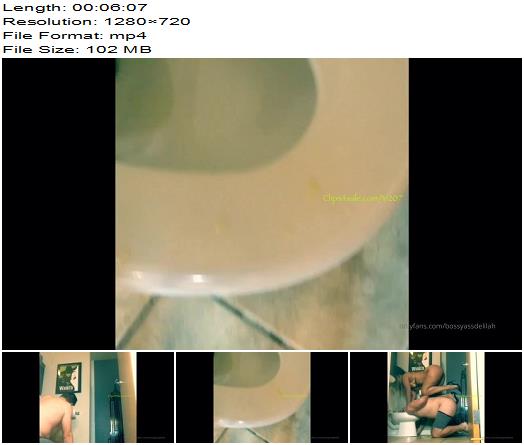 Bossy Delilah  Spit Pee Soup 720 HD  Toilet preview