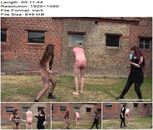 Merciless Dominas  Friendly Competition  Nikky French Rebekka Raynor  Whipping preview