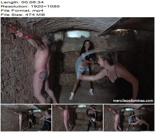  Merciless Dominas  Wordless Whipping   Mistress Inka and Goddess Sweetbaby  preview