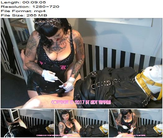 Pin Up Domination by Lady Vampira  Kinky CBT by Dominatrix Lady Vampira on the Gyno Chair Part 1  preview