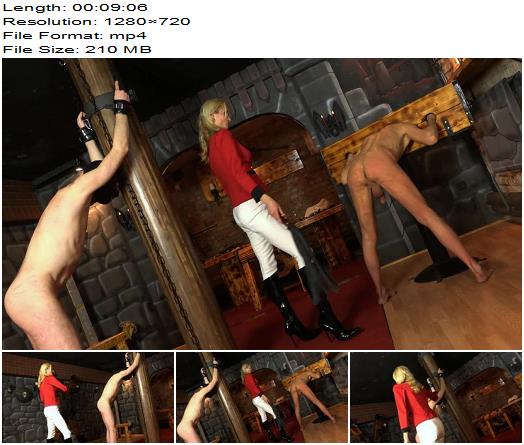 SadoLadies  Double Punishment In The Cellar  Whipping preview
