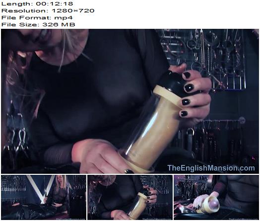 The English Mansion  Mistress Sidonia  Milking Machine Rebreathe  Complete Movie preview
